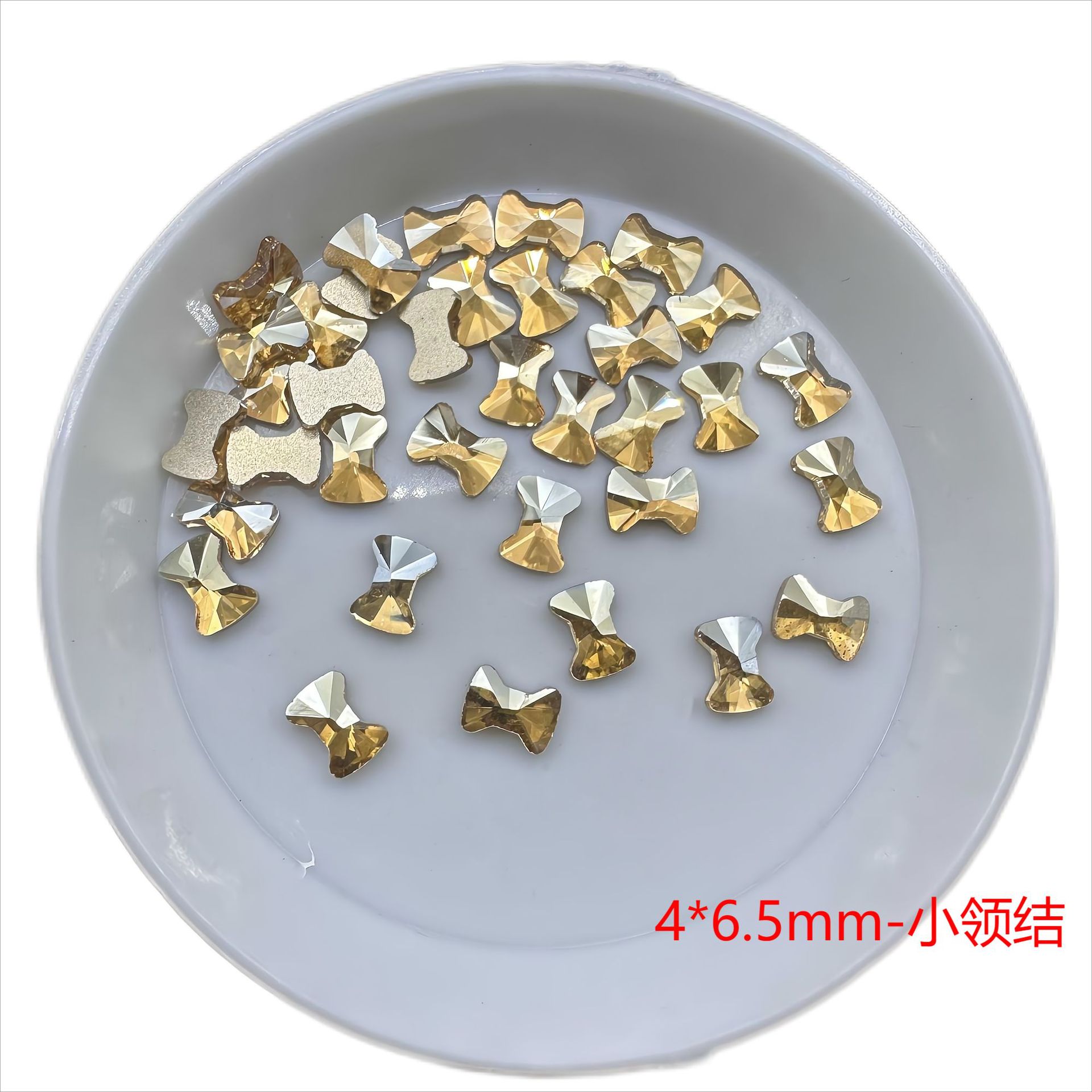 샴페인-[4*6.5mm 나비 넥타이]]