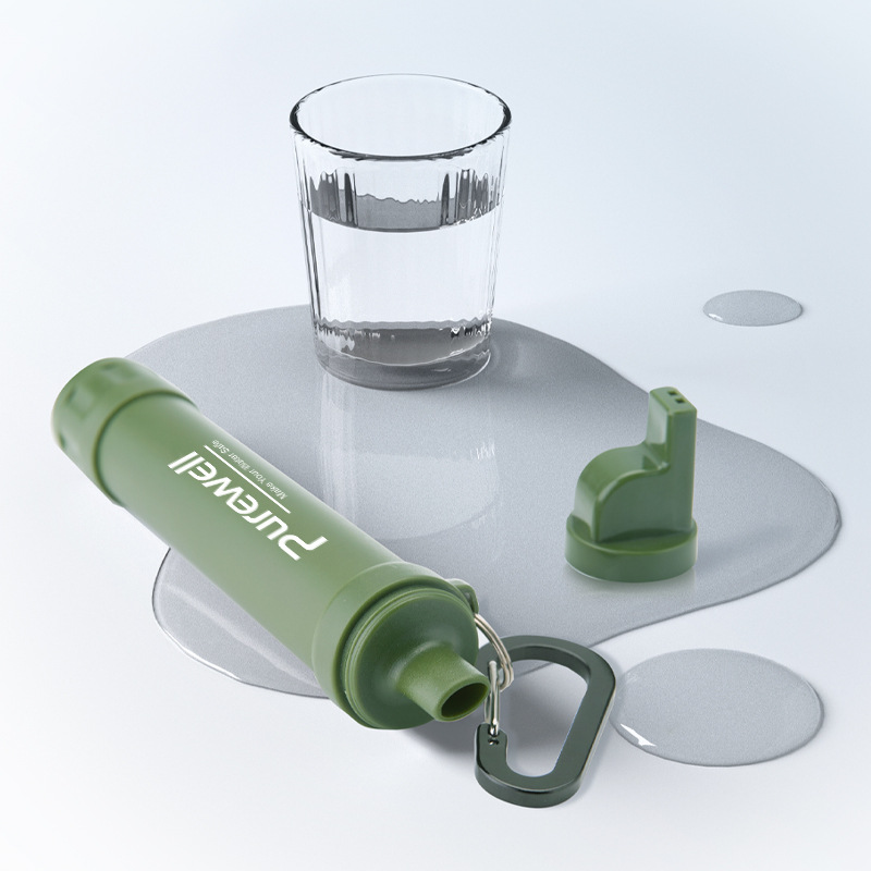 Suministro directo de fábrica completa ultrafiltración membrana purificador de agua al aire libre paja solo soldado filtro boca succión solo soldado filtro