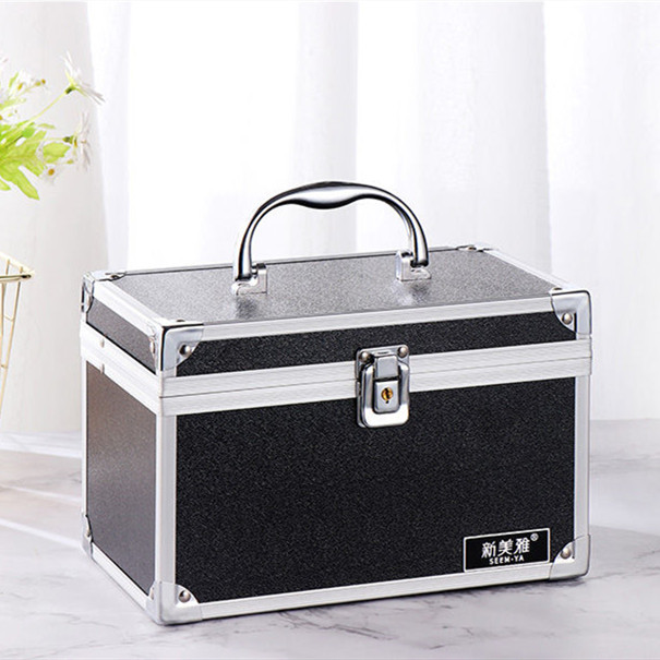 Caja de tratamiento de pies del club técnico de reloj caja de herramientas bordada caja de baño de pies de belleza caja de masaje pedicura multibolsillo