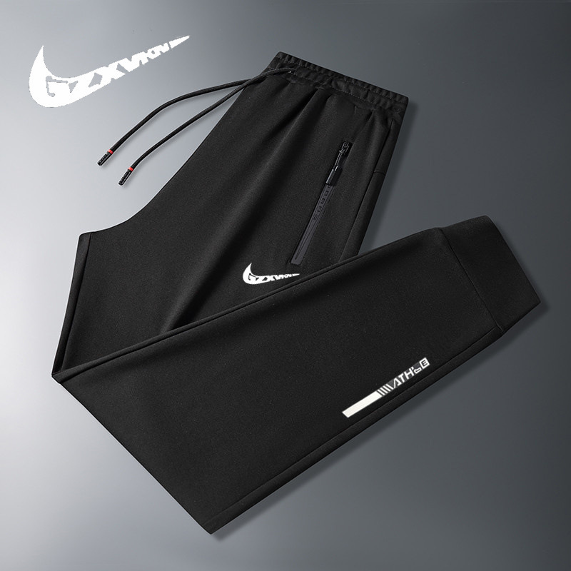 Men's Casual Pants 2026 Spring New Sports Trendy Brand Men's Sweatpants Trendy Brand Jogger Loose Tencel Roman Pants Men's Casual Pants 2026 Spring New Sports Trendy Brand Men's Sweatpants Trendy Brand Jogger Loose Tencel Roman Pants