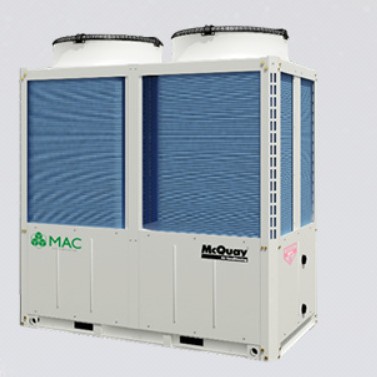 麦克维尔中央空调风冷热泵机组采用箱体隔震设计及多重降噪处理