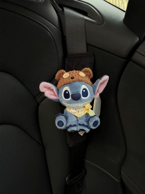 Sürətlər qutusu və əl tormozu başlıqları — Accessories Anti-Stranglehold Car Accessories - shoulder-pads-13-black-plush-genuine-squatting-stitch-brown-bear-hat-butter-bib