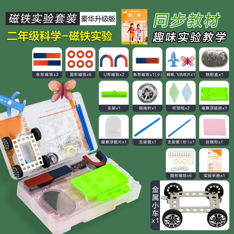 Magnetic set for elementary school students, children's teaching aids for teaching maths, training, science