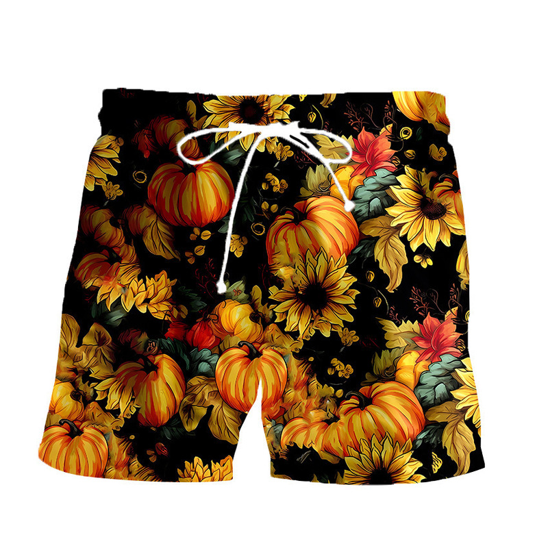 80 s men's clothing beach pants casual pants with drawstring 90 s men's shorts