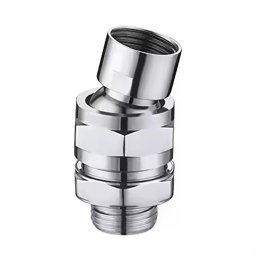 Cabeza de bola oscilante de interfaz brillante cepillada negra mate de cobre