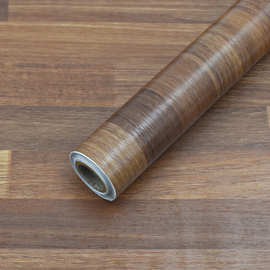衣柜橱柜家具翻新墙纸 自粘防水防潮pvc贴纸定做厂家定制木纹纸