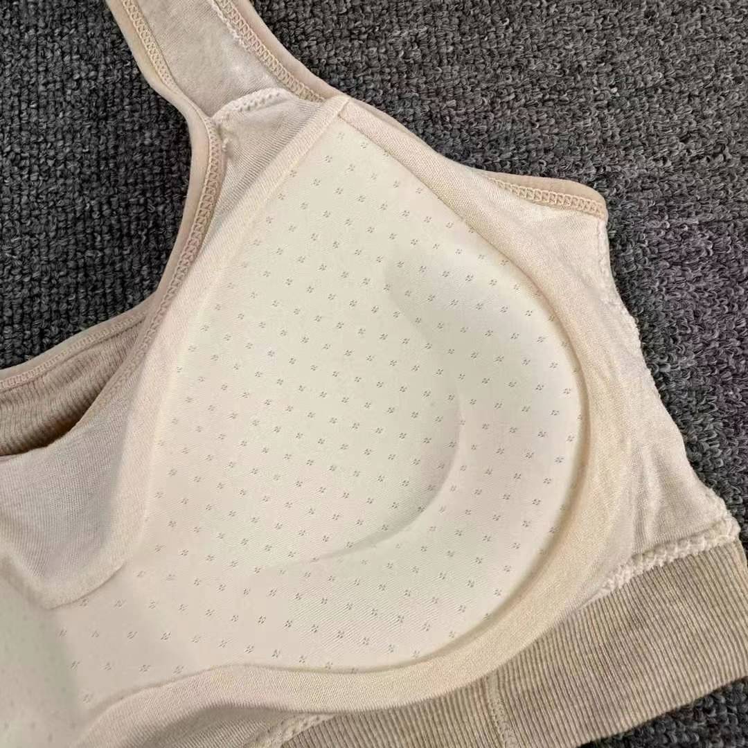 Nueva taza fija sin costuras hermosa espalda sin anillo de acero ropa interior chaleco chaleco cómodo ropa interior damas base sostén al por mayor image 6