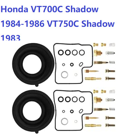Suitable for Honda Vt700C Shadow 1984-1986 Vt750C Shadow 1983 Carburetor Repair