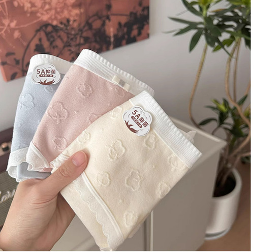 Category 5AA baby cotton girls pure cotton underwear women's cotton antibacterial women's mid-waist girl's Japanese women's wholesale