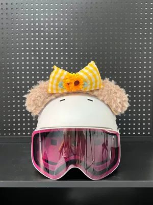 Motosiklet dəbilqələri, Ears Heavy-Duty Bow Tie Sweet - sunflower-duffy