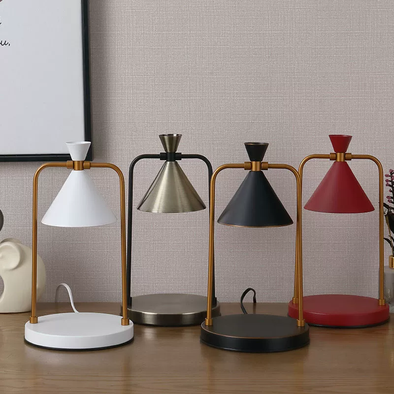 Лампа-свеча из плавленого воска, корейская ароматерапия, ароматерапия, прикроватная тумбочка, подогрев, ароматерапия, восковая атмосфера, стол, ретро, ​​трансграничный производитель Amazon