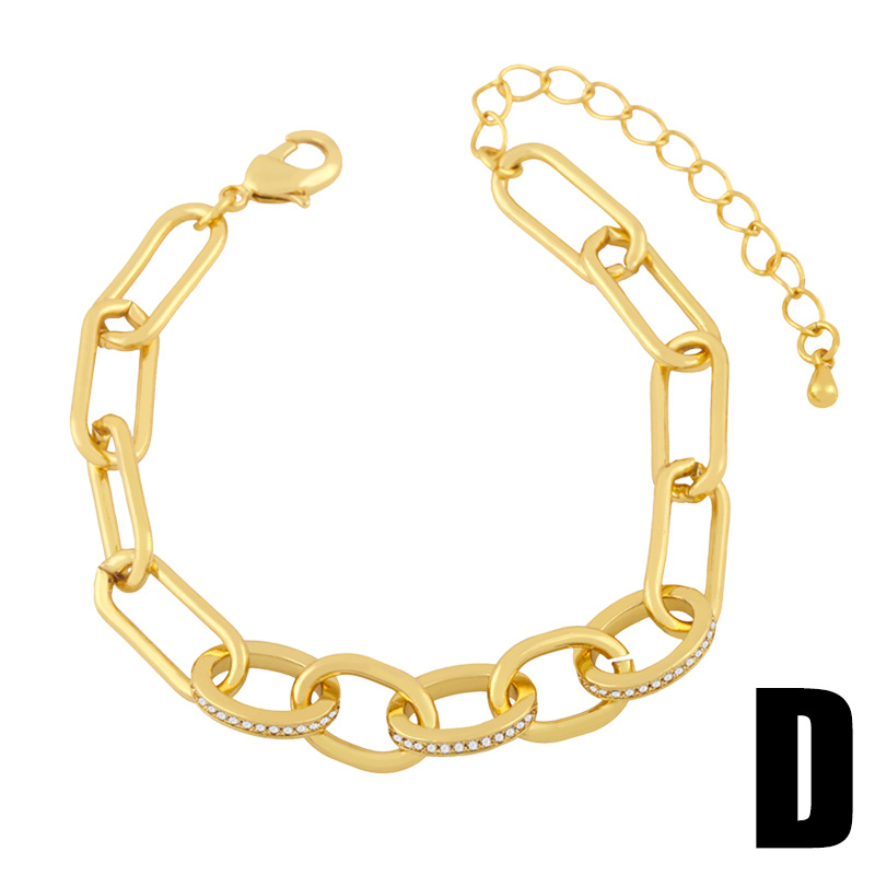 European and American Bracelets Simple and Popular Womenu0027s Metal Hollow Clip Bamboo Chain Elegan