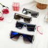 Sunglasses, decorations, trend glasses, European style