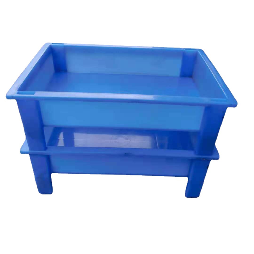 东莞310*210*85塑料电池箱 耐高温高脚电池盒 防火阻燃锂电池托盘