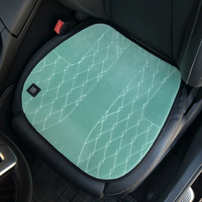 Heated Seat Cushion Car Multi-function pad - graphene-green-embossed