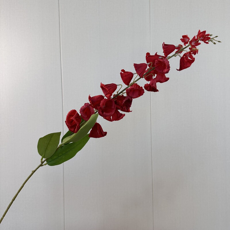 模擬スズランの花外国貿易結婚式模擬花フランス風鈴吊り時計ソフト装飾写真撮影の小道具道路ガイド花|undefined