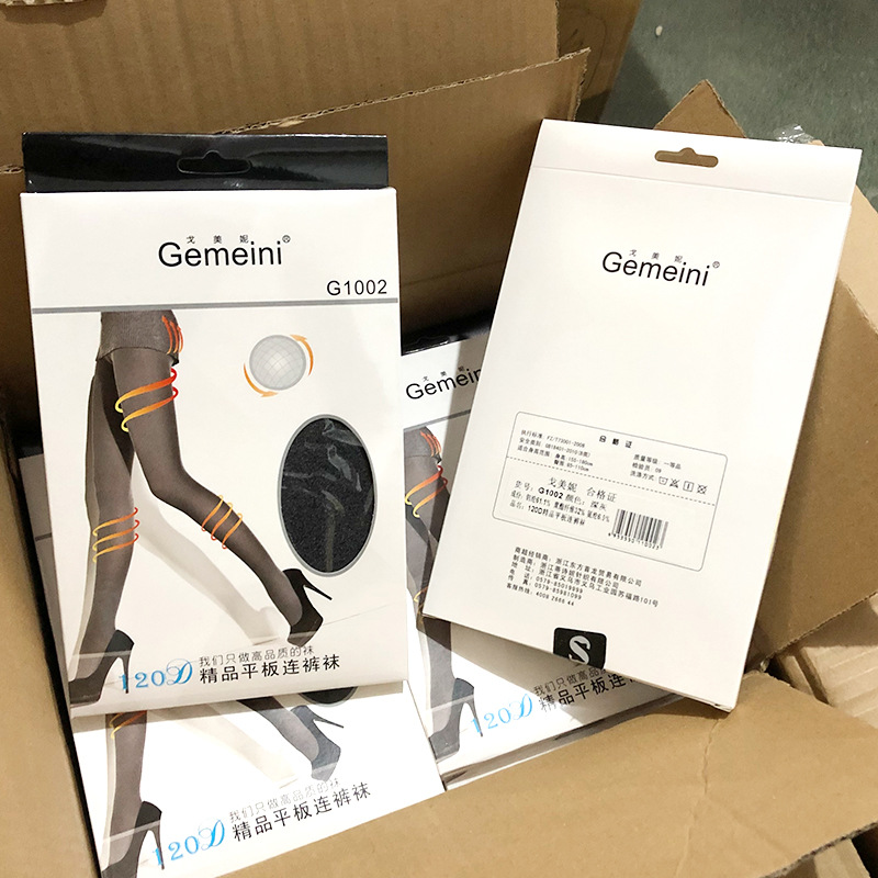 120D连裤袜雪花绒女士打底裤袜灰色打底袜连脚春秋丝袜批发