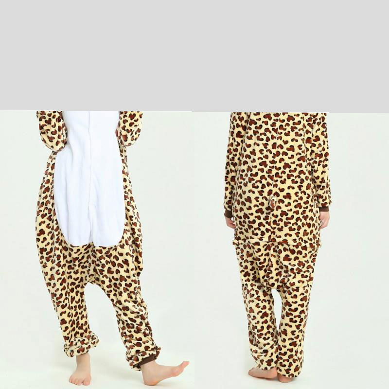 Transfronteriza de dibujos animados de una sola pieza pijamas de franela animal de invierno engrosada transfronteriza dinosaurio Tianma Tigre unicornio