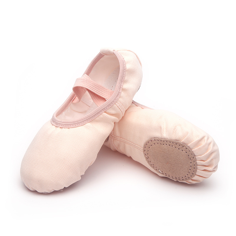 Zapatos de baile para niños sin cordones zapatos de baile para adultos de ballet de fondo suave para interiores práctica de baile zapatos de yoga zapatos de garra de gato para mujeres