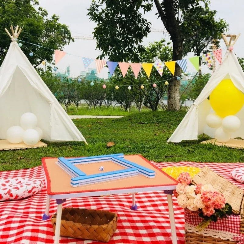 Mini mini mahjong doméstico portátil pequeño tarjeta mahjong dormitorio mini mahjong mini juego completo de tarjetas de mahjong en línea