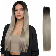 ���˳�ֱ��ŷ������Synthetic Straight bundle 30 inch 200g