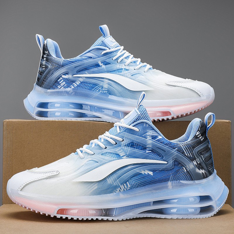 男鞋春秋季透气运动休闲跑步轻便减震初中学生增高老爹潮鞋