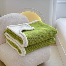 亚马逊TEMU外贸跨境专供新款纯色特价午睡毛毯沙发毯空调毯子批发