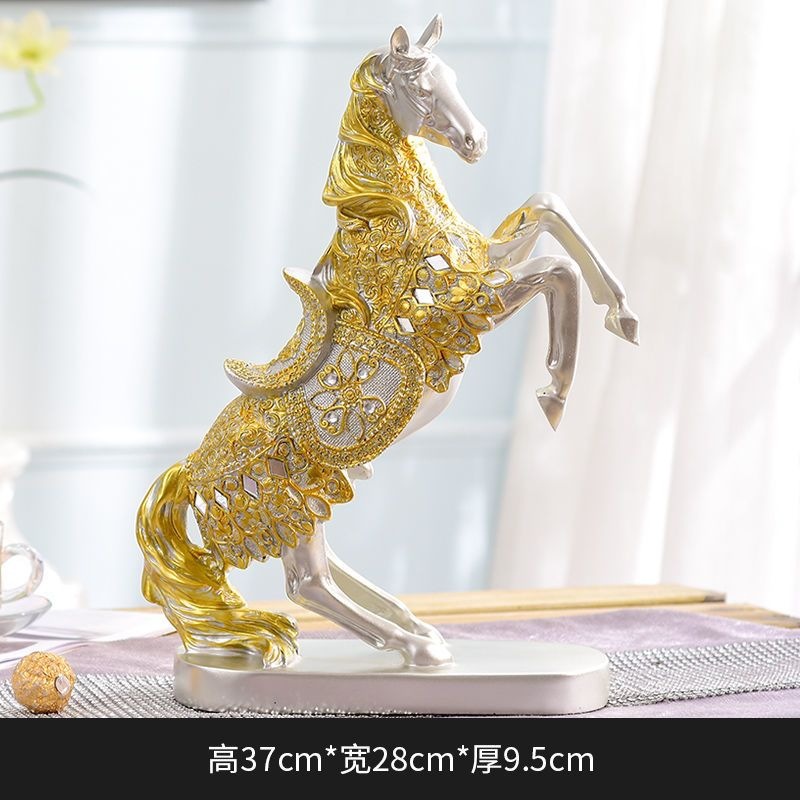 Adorno de Caballo para Escritorio de Resina para Navidad image 9
