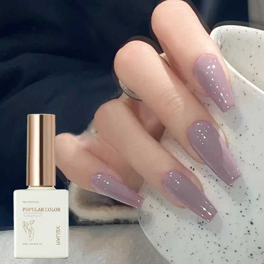 Pure Color new white nail polish glue nude transparent high-grade Nail Polish Nail Polish shop dedicated durable firm Factory wholesale
