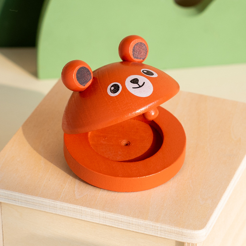 Baby Le Madera Educación temprana Juguetes educativos Animales Niños Madera Instrumentos de coordinación mano-ojo Juguetes al por mayor