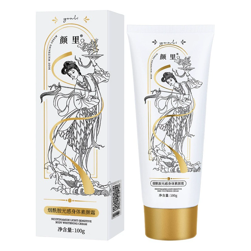 Yanli Niacinamide Body Plain Cream Увлажняющее молочко для тела Увлажняющее и липкое тело Осветляющий ленивый обнаженный макияж Артефакт