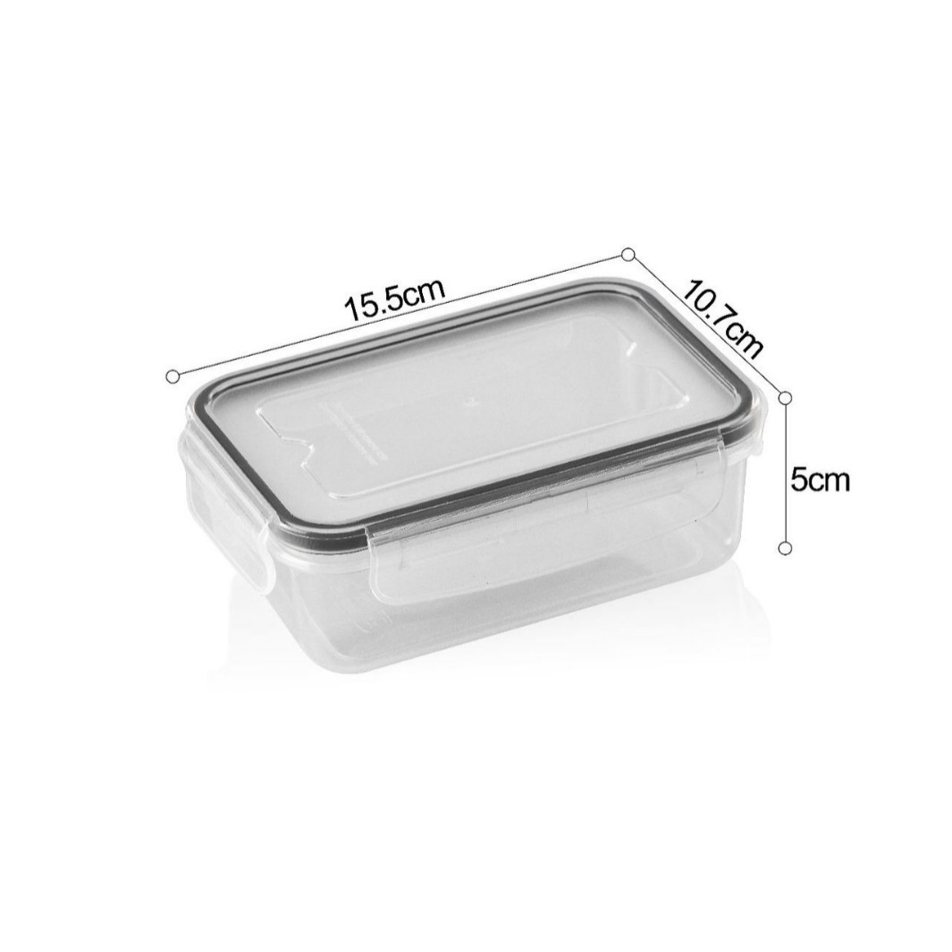 Caja de almacenamiento de juego transfronterizo Tanque sellado de cocina Refrigerador de plástico PP sellado transparente Caja de almacenamiento de alimentos nuevos