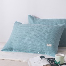 ✅纯棉枕巾防滑一对单条纯棉欧式家用纱布盖巾枕头巾