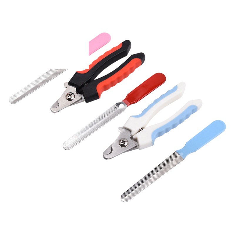 Transfronteriza perro gato uñas de acero inoxidable para mascotas cortaúñas gato y perro cortaúñas traje fábrica al por mayor