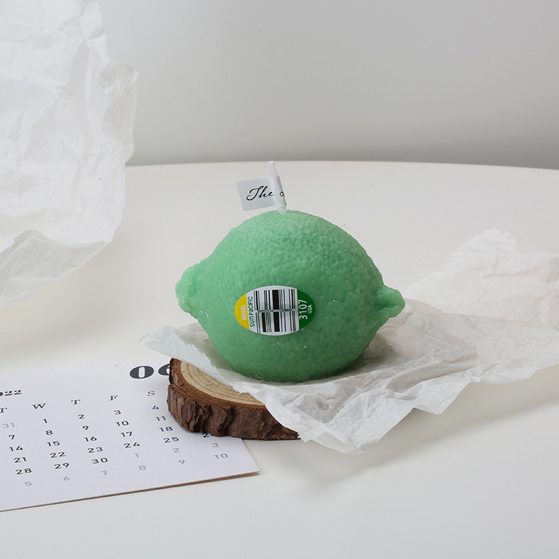 Realistisk citronlys til aromaterapi og boligindretning_voghion.com