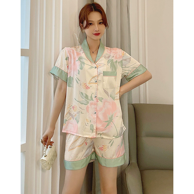 Summer thin pijama, cute set, internet celebrity