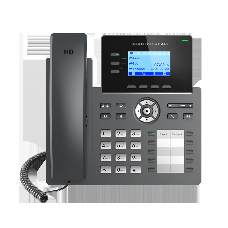 潮流网络GRP2604\/2604P IP电话机多线路多功能千兆IP电话机 GRP2