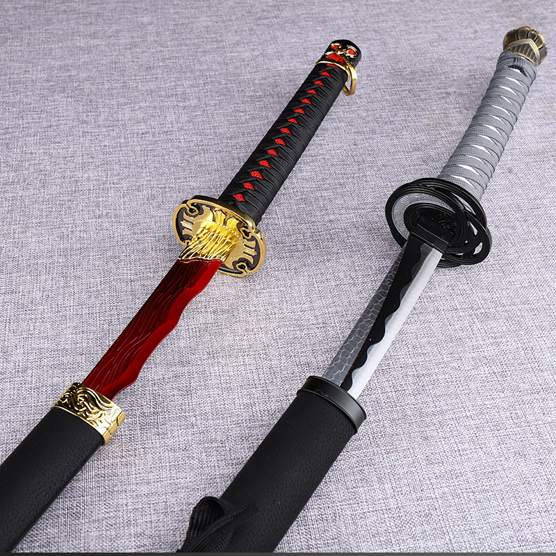 猎犬长牙艾尔登法环金属武器名刀月隐尸山血海COS武器道具未开刃
