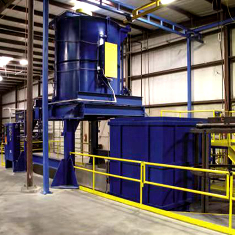 高要铝合金铸件快速固溶热处理炉 肇庆铝制品快速淬火炉设备