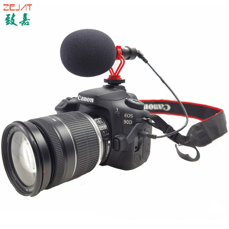 Микро-зеркальная камера с защитой от сухости микрофон для записи видео видеоблог микрофон для мобильного телефона Android Apple SLR Тип пистолета пшеница