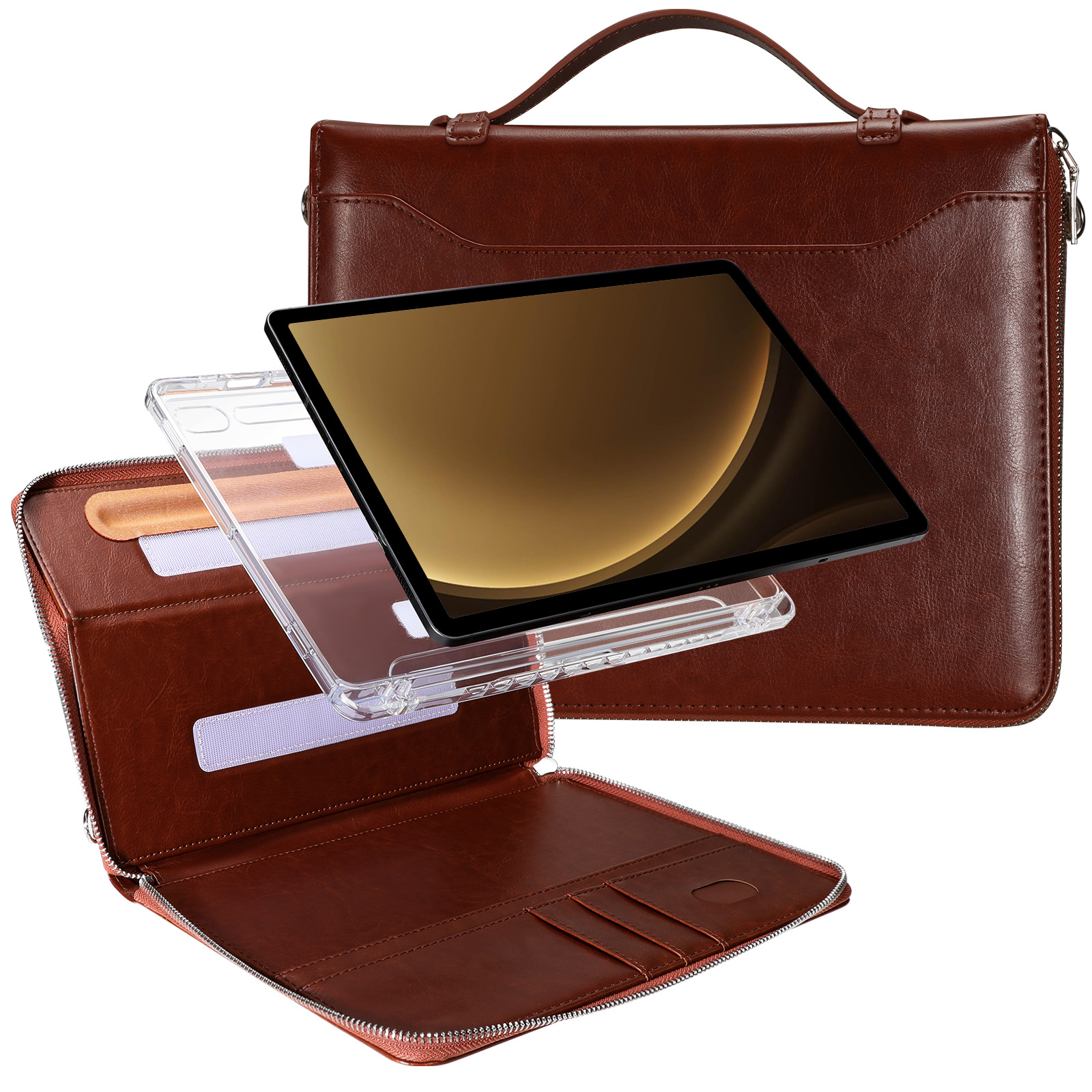 Suitable for Samsung S10 Fe/S9Fe/S9 11inch Protective Cover Portable Shoulder Strap Zipper Bag Detachable