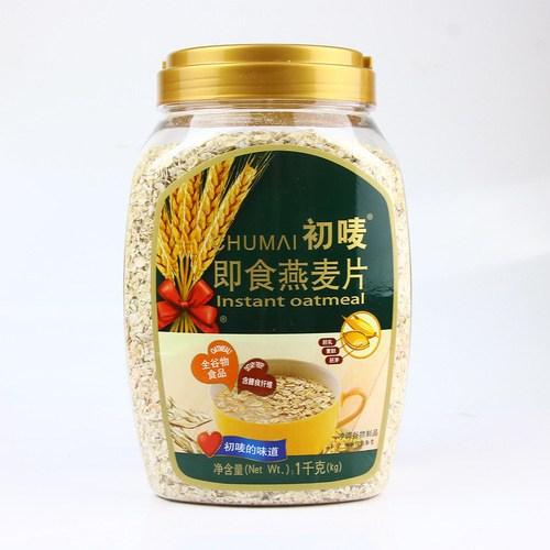 CHUMAI Oatmeal Instant Breakfast Substitute CHUMAI Whole Grain Coconut Milk Red Date Vegetarian Salty Small Packet Can