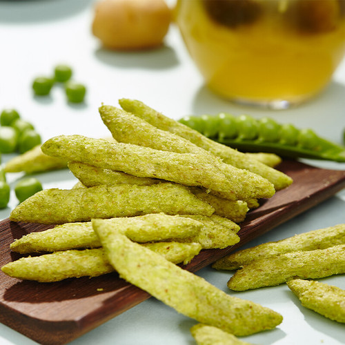 Calbee Pea Crisps Original Seaweed Salt Flavor Puffed Snacks from Thailand