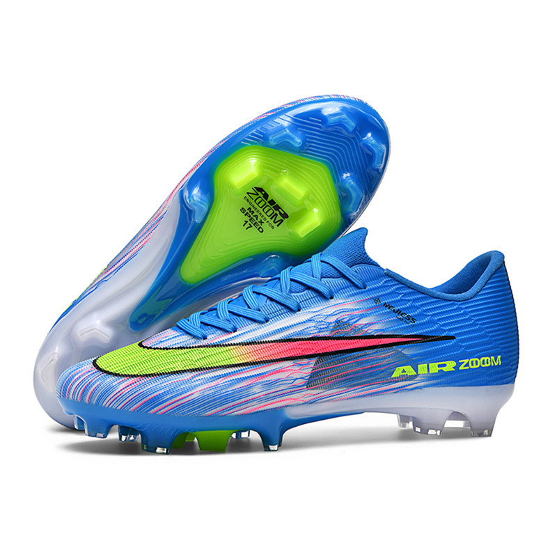 Tenis de Fútbol de Corte Bajo para Césped Sintético de TPU y Malla Ligeros