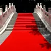 Pure red carpet (thickened, available for 3-5 days) - 1 meter wide and 0.5 meters long (no gifts)
