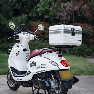 Honda motosiklet arxa qutusu, retro baqaj, skuter yük qutusu, dəbilqə qutusu