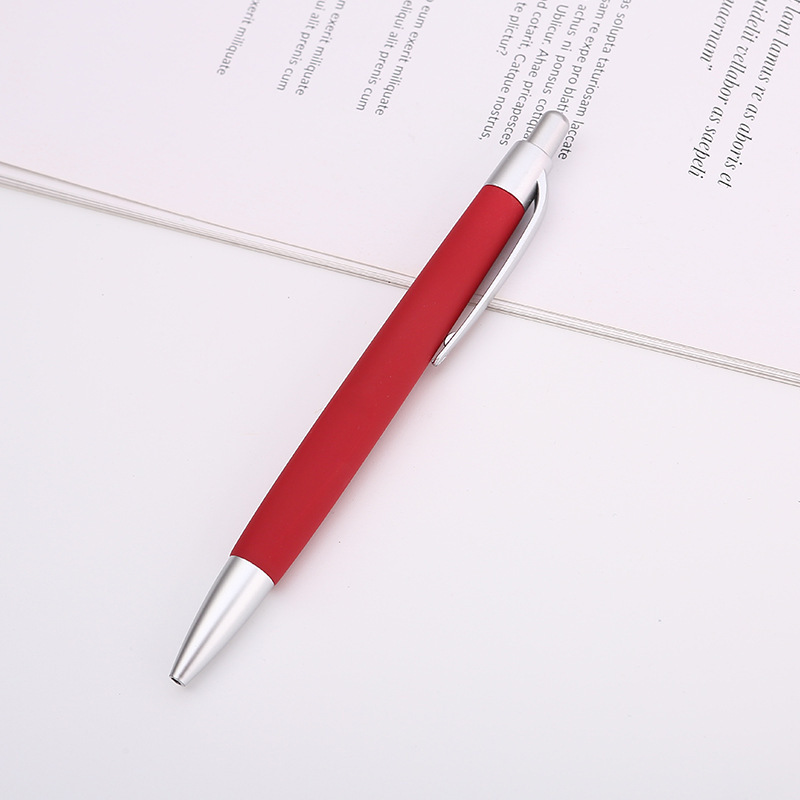 Venta directa del fabricante de bolígrafos promocionales con impresión de logotipo, barriles de bolígrafo con recubrimiento en aerosol, bolígrafos de gel y bolígrafos para firmas.