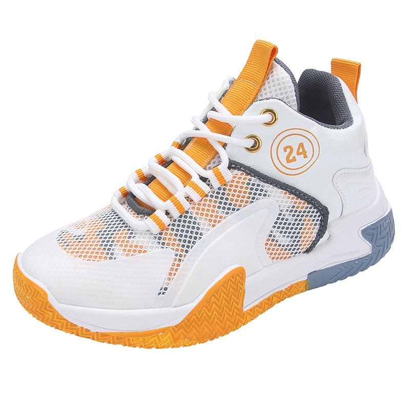 Zapatillas deportivas para niños, modelo 2025, zapatillas de baloncesto para estudiantes, zapatillas casuales transpirables de malla para niños mayores, zapatillas para correr image 7