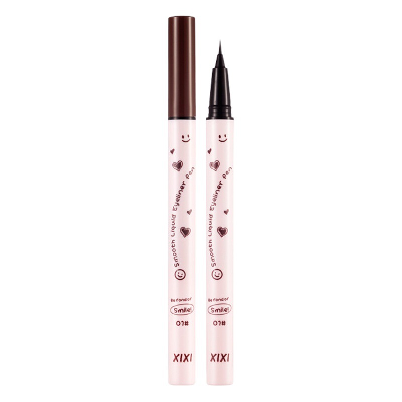 Xixi Pear Blossom Rain Fine Smooth Eyeliner Ultra-Fine Refill Not Easy to Smudge Novice Beginners Easy to Use to Reveal Complexion