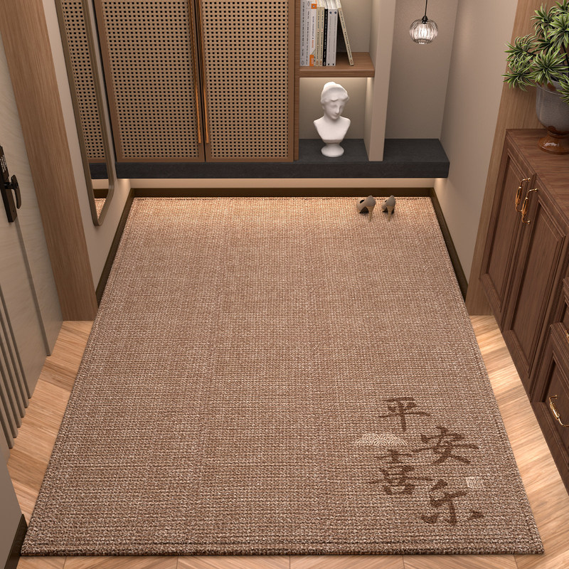 Entrance door mat 2026 new model, high-quality dirt-resistant faux sisal carpet, large entrance mat, living room non-slip foot mat Entrance door mat 2026 new model, high-quality dirt-resistant faux sisal carpet, large entrance mat, living room non-slip foot mat